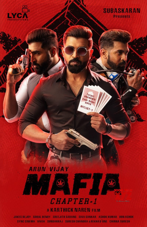 arun vijay s Mafia Chapter 1 First look poster 