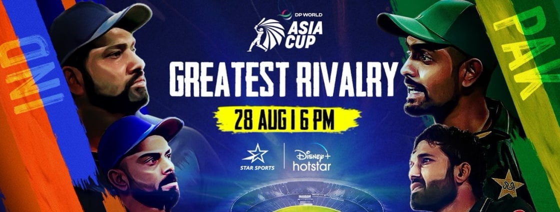 India vs Pakistan | Asia Cup 2022 | Live Streaming Star Sports HD | English | Hindi