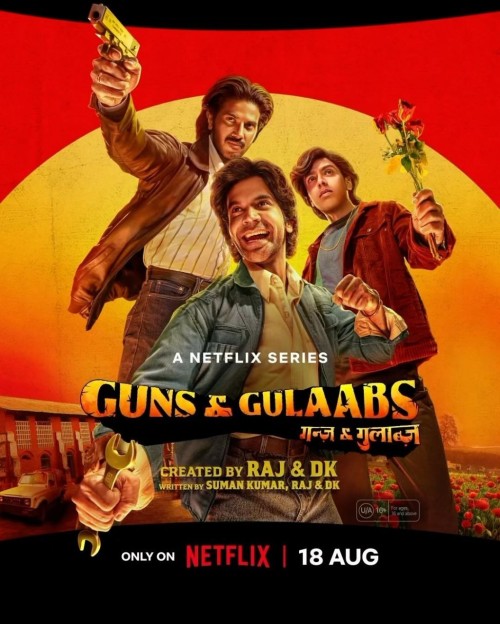 Guns & Gulaabs 2023 S01 Hindi Netflix Web Series 1080p | 720p | 480p HDRip ESub Download